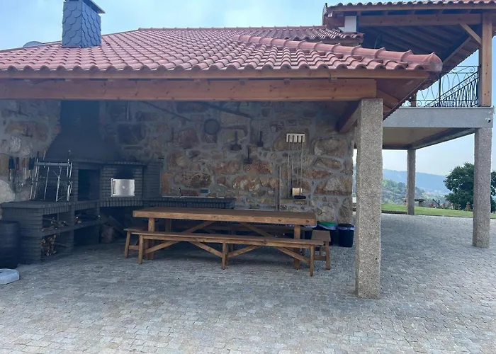 House With Saltwater Pool - Charming In The Douro Valley 펜션 친파에스